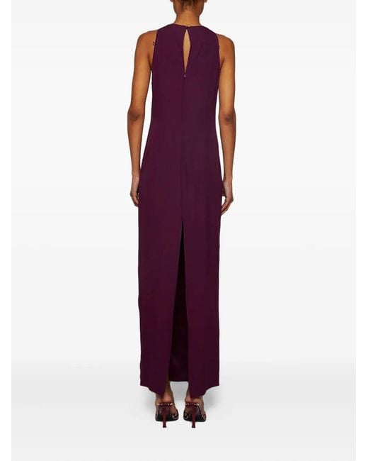 The Attico Purple Cady Dress