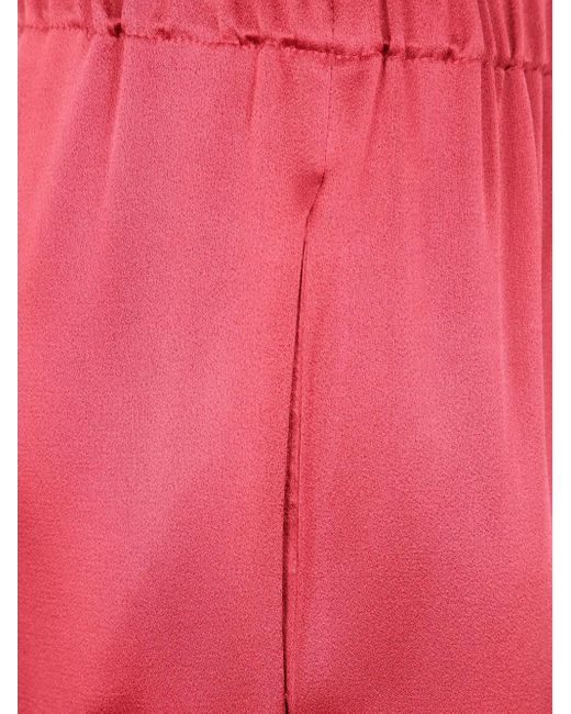 Antonelli Red Elastic-Waist Trousers