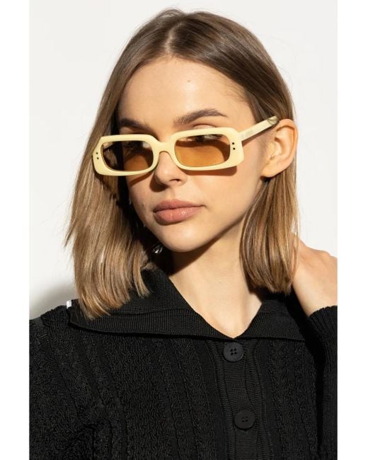 Jacquemus Natural Sunglasses