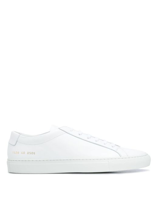 Common Projects White Plain Sneakers for men