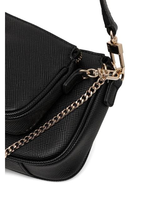 Guess Black Mini Noelle Chain-Strap Crossbody Bag