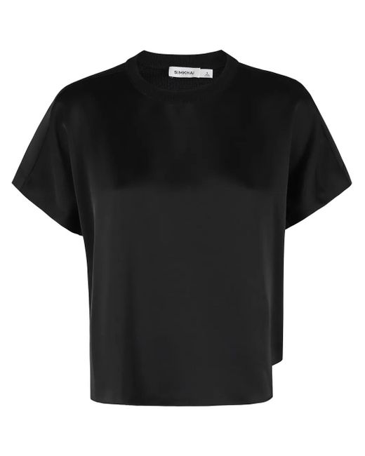 Jonathan Simkhai Black Addy T-Shirt