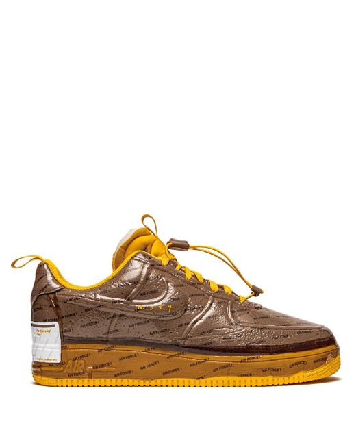 Nike Leder Air Force 1 Experimental Parcel Service Sneakers in Braun für  Herren - Lyst