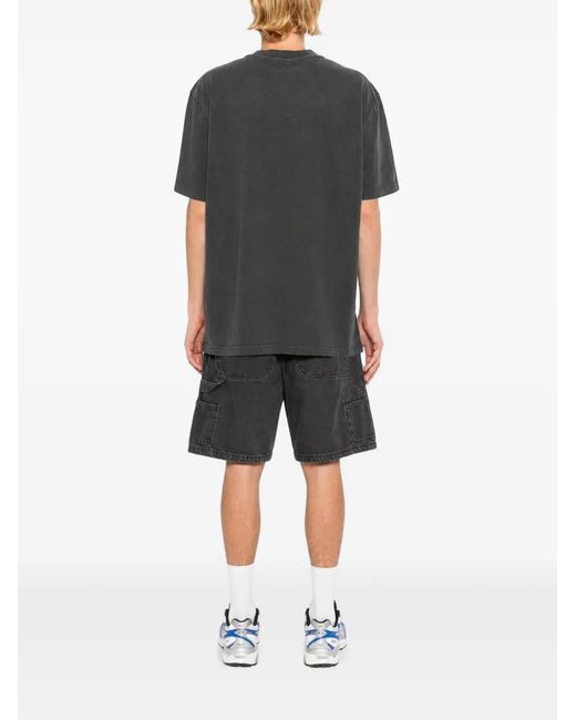 Melt Black T-Shirt À Imprimé Graphique for men