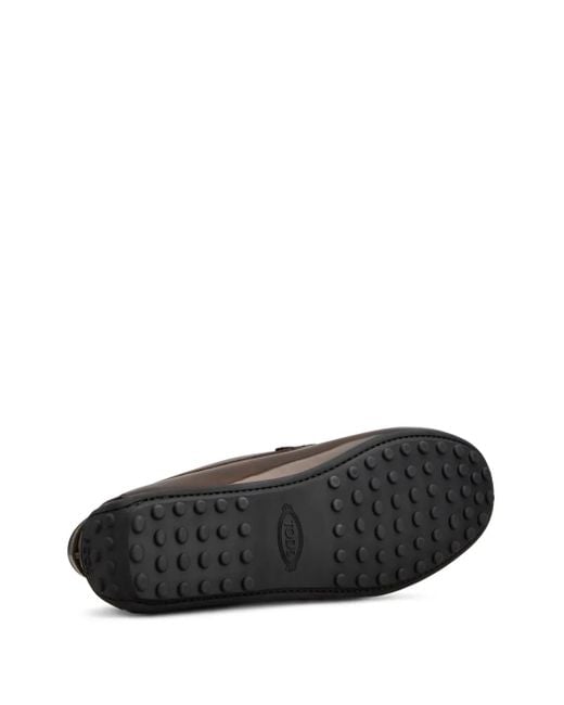 Tod's Black City Gommino Loafers for men