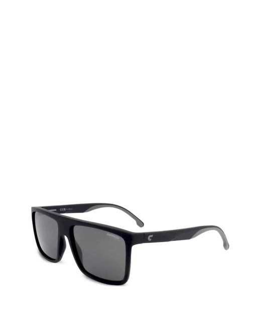 Carrera Black Polarized Rectangle-Frame Sunglasses for men