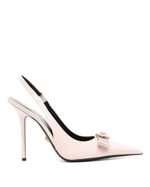 Versace Gianni 120mm パンプス White