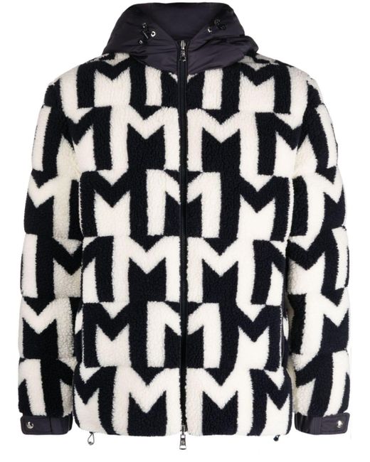 Moncler Black Mondego Reversible Fleece Jacket for men