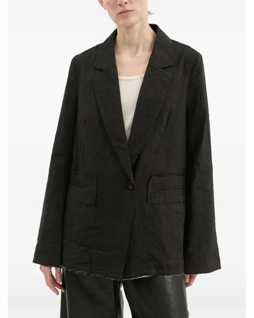 Annette Görtz Black Gita Frayed Jacket