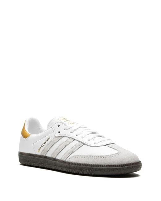 Adidas White X Kith Samba Sneakers