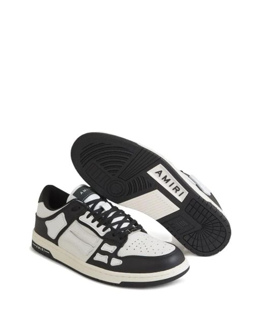 Amiri White Skel Top Leather Sneakers for men