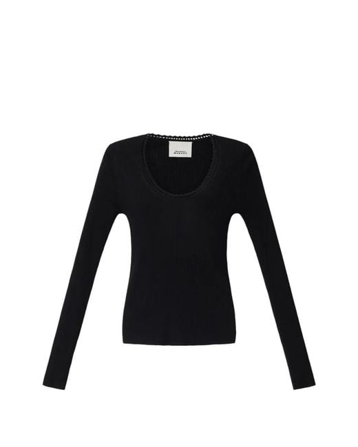 Isabel Marant Black Selenie Pullover