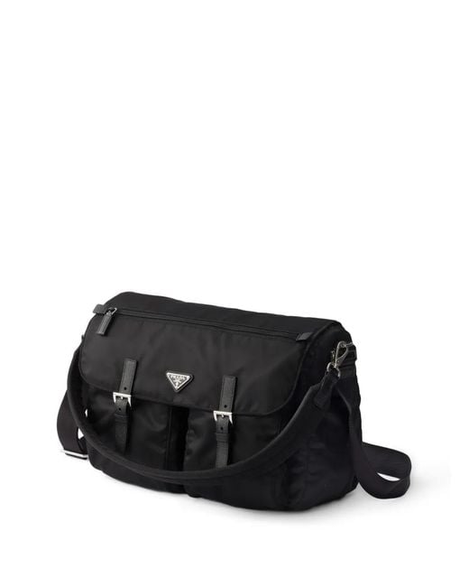 Borsa A Spalla di Prada in Black da Uomo