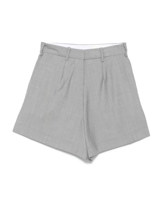 Racil Wollen Shorts in het Gray