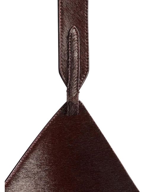 Khaite Purple Mini Lotus Tote