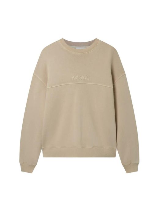 Axel Arigato Natural Gens Washed Sweatshirt for men