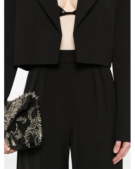 Nissa Black Tailored Trousers
