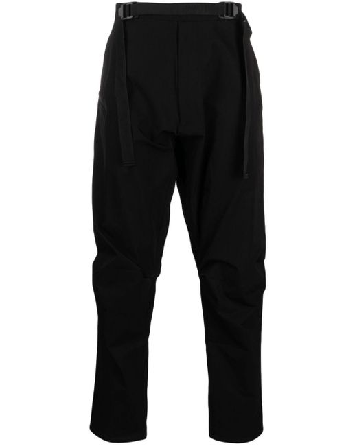 Acronym Black P15 Dryskin Drop-crotch Trousers for men
