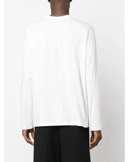 T-Shirt Leon À Manches Longues The Row pour homme en coloris White