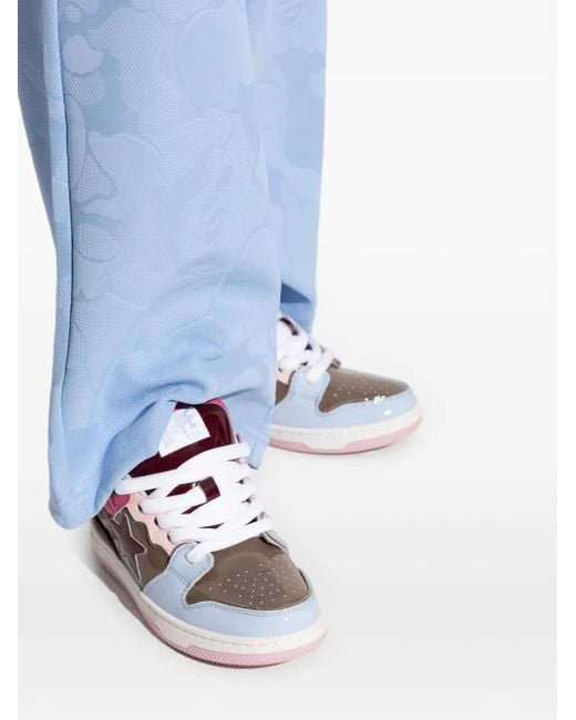 A Bathing Ape Bape Sk8 Sta スニーカー Pink