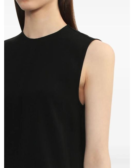 Totême Black Sleeveless Top