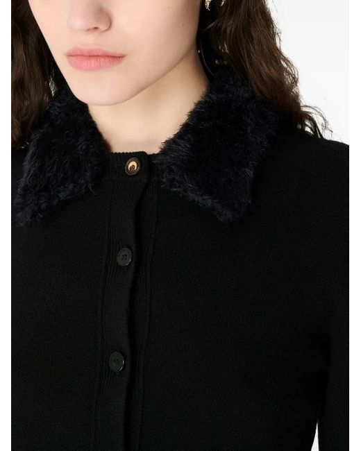 MARINE SERRE Black Sweaters