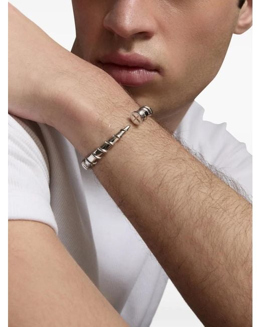 Mateo White Screw Bracelet for men