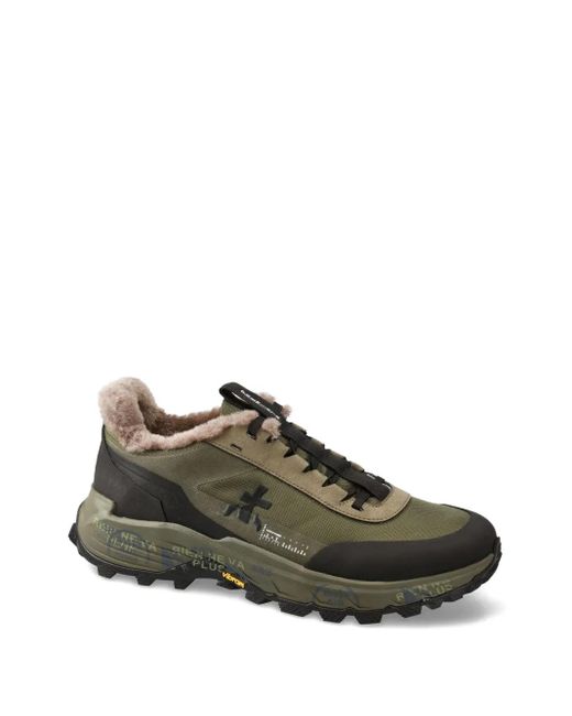 Premiata Green Sneakers for men