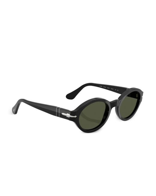 Persol Green Loris Round-Frame Sunglasses