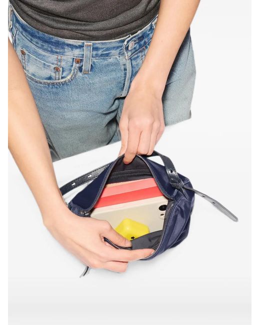 MZ Wallace Blue Small Waverly Shoulder Bag