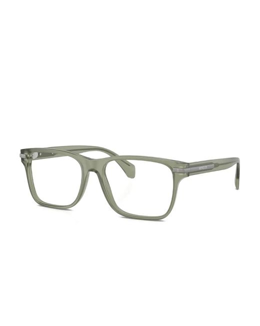Moncler Green Rectangle-Frame Glasses