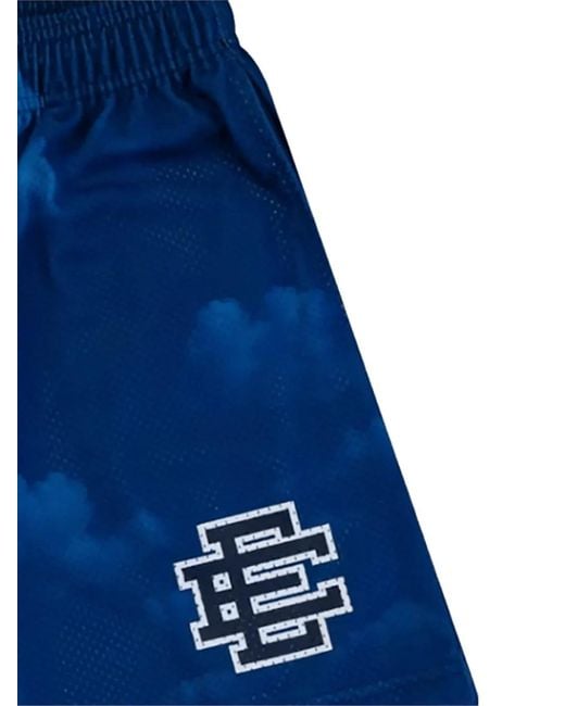 Eric Emanuel Blue Night Cloud Ee Shorts for men