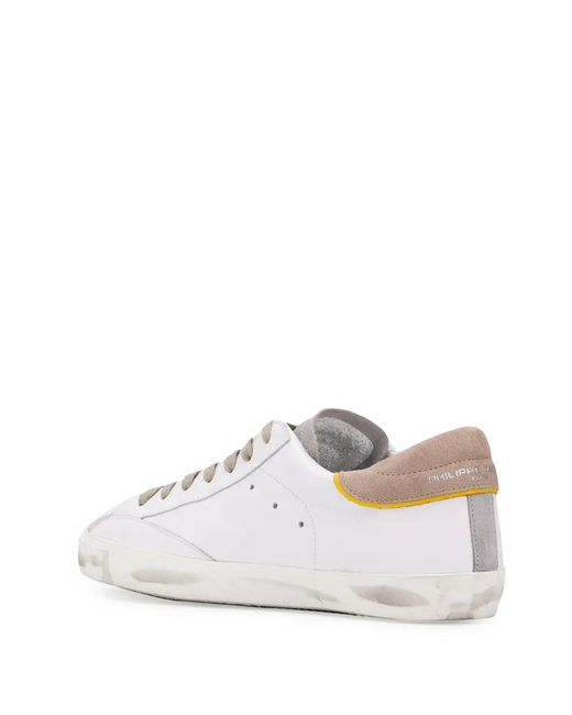 Philippe Model White Baskets Prlu for men