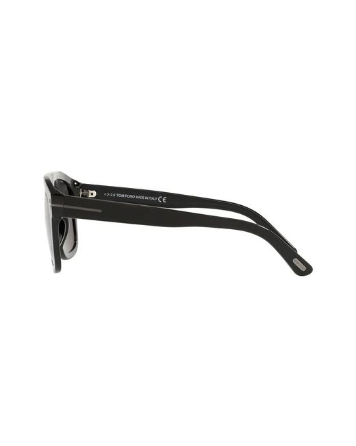 Tom Ford Black Oversize-Frame Tinted Sunglasses