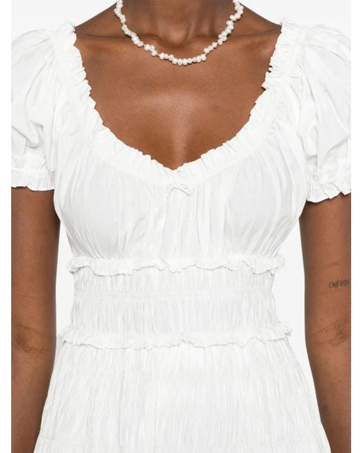 Vestido midi Leanne Doen de color White