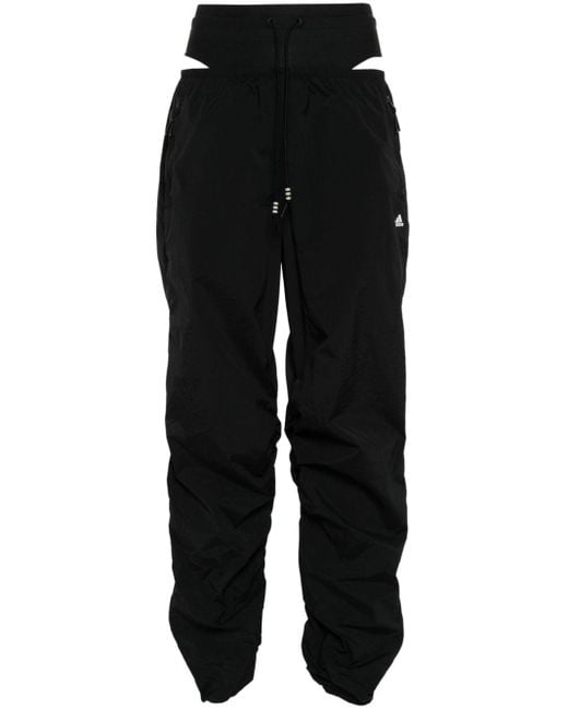 X Rui Zhou pantalon de jogging à design superposé Adidas en coloris Black
