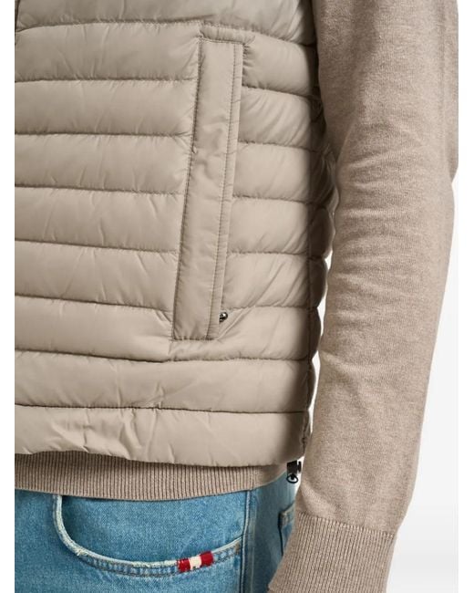 Colmar Natural Quilted Zip Gilet for men