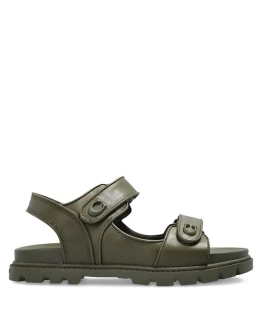 メンズ COACH タッチストラップ サンダル Green