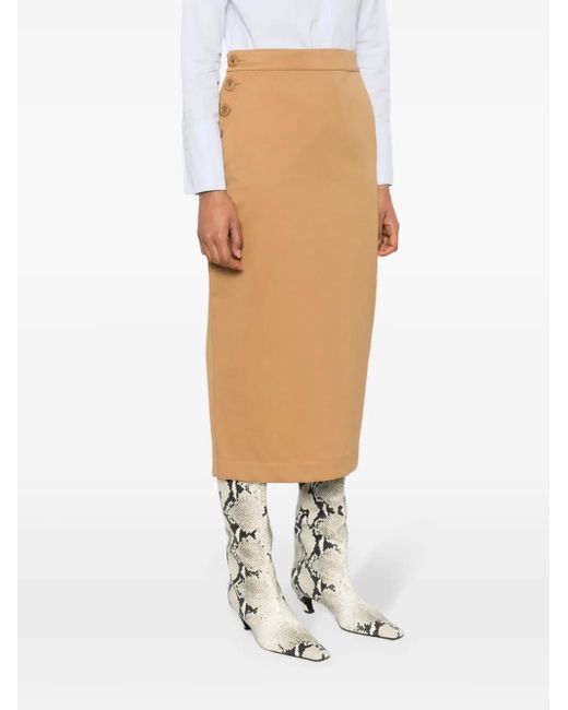 Max Mara Natural Cotton Skirt