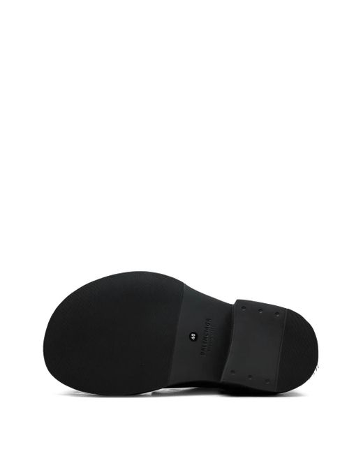 Zapatos derby Steroid "Teal Green" Balenciaga de hombre de color Black
