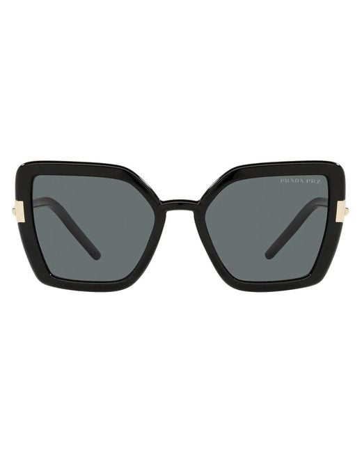 Prada Black Butterfly-frame Sunglasses