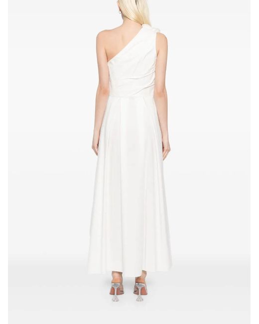 Elie Saab ポプリン ドレス White