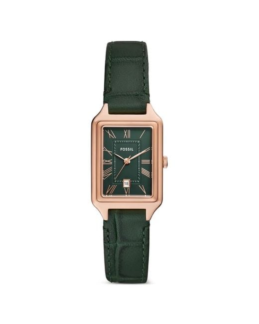 Fossil Green Raquel 23Mm Watch