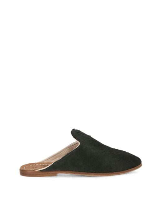 Todd Snyder Green Mules En Cuir À Dos Ouvert for men