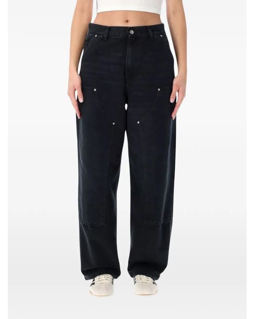 Carhartt Blue Double-Knee Canvas Trousers