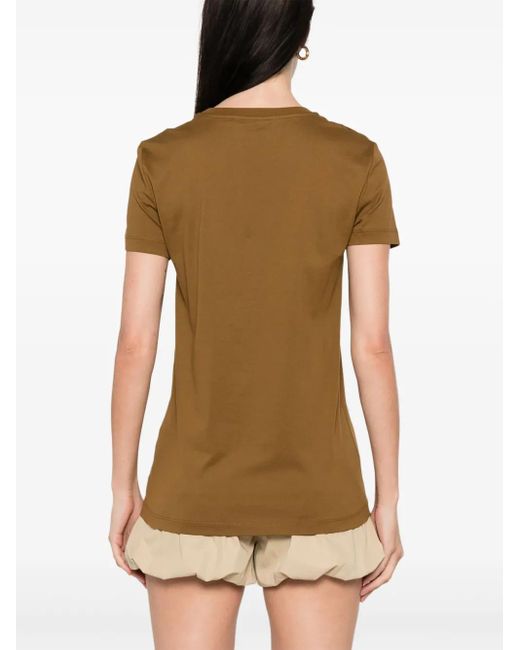 Max Mara Giovane Tシャツ Brown