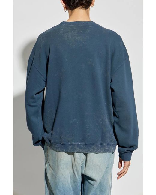 DIESEL Blue Sweatshirt S-Boxt-Q5 for men