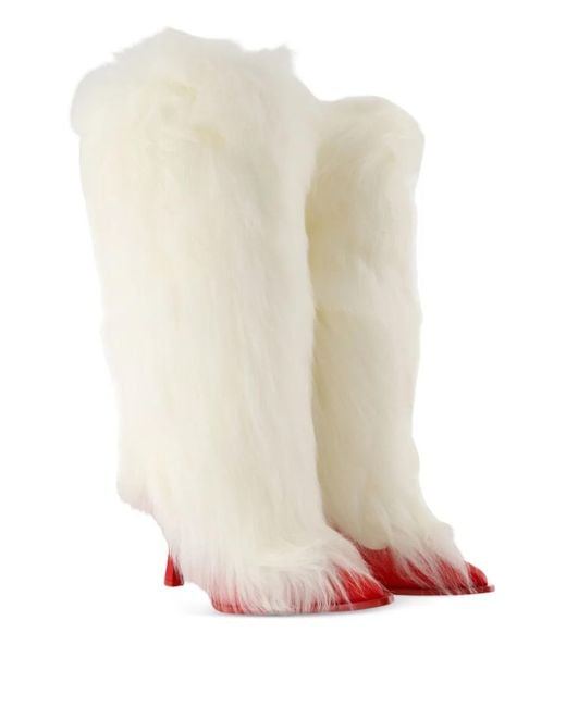 Ugg White Heeled Boots