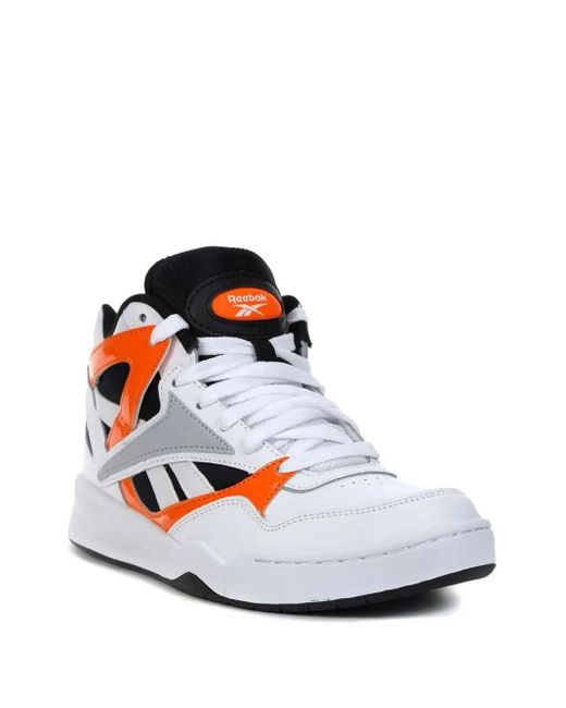 Reebok White Royal Bb4590 High 2 /Smash" Sneakers for men