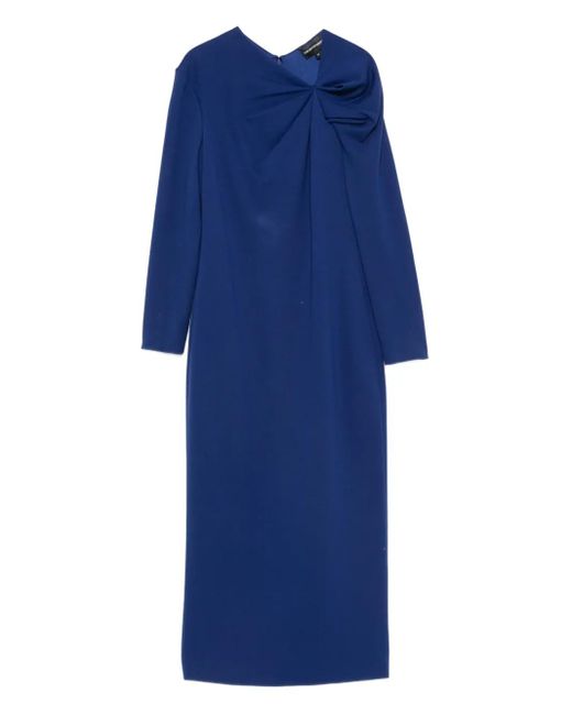Emporio Armani Blue Midi Dress